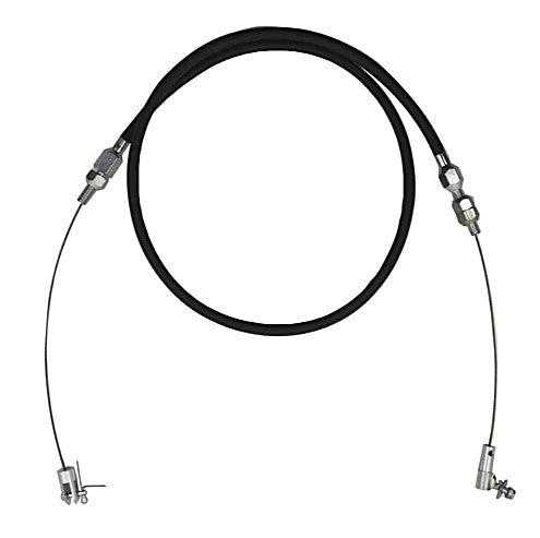 BluePrint Engines BPP36TCB 36" Stainless Braided Throttle Cable Kit - Universal Black