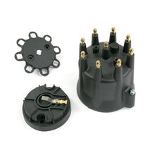 Load image into Gallery viewer, BluePrint Engines BPP6973BK Pro Billet Ready to Run Distributor Cap &amp; Rotor Kit, Male Cap, Black