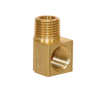 Load image into Gallery viewer, BluePrint Engines BPP9018NPT 1/8 in. 90-Degree Brass Pipe Fitting
