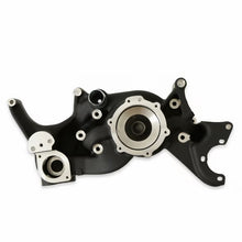 Load image into Gallery viewer, BluePrint Engines BPP97167 Holley LS Cooling Manifold Black, Water Pump