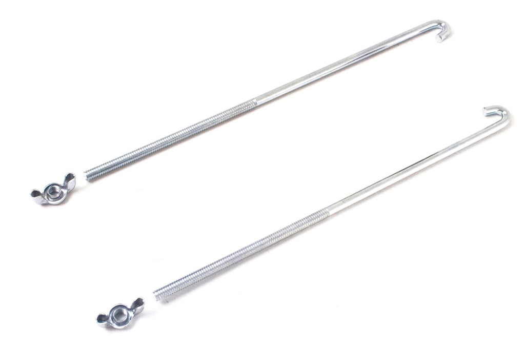 BRAILLE AUTO BATTERY 10810 10in J-Hooks Battery Hold Downs