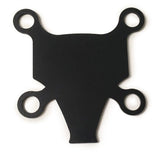 BIONDO RACING PRODUCTS SW-BRKT-FB Steering Wheel Bracket - Flat Black for SW-L