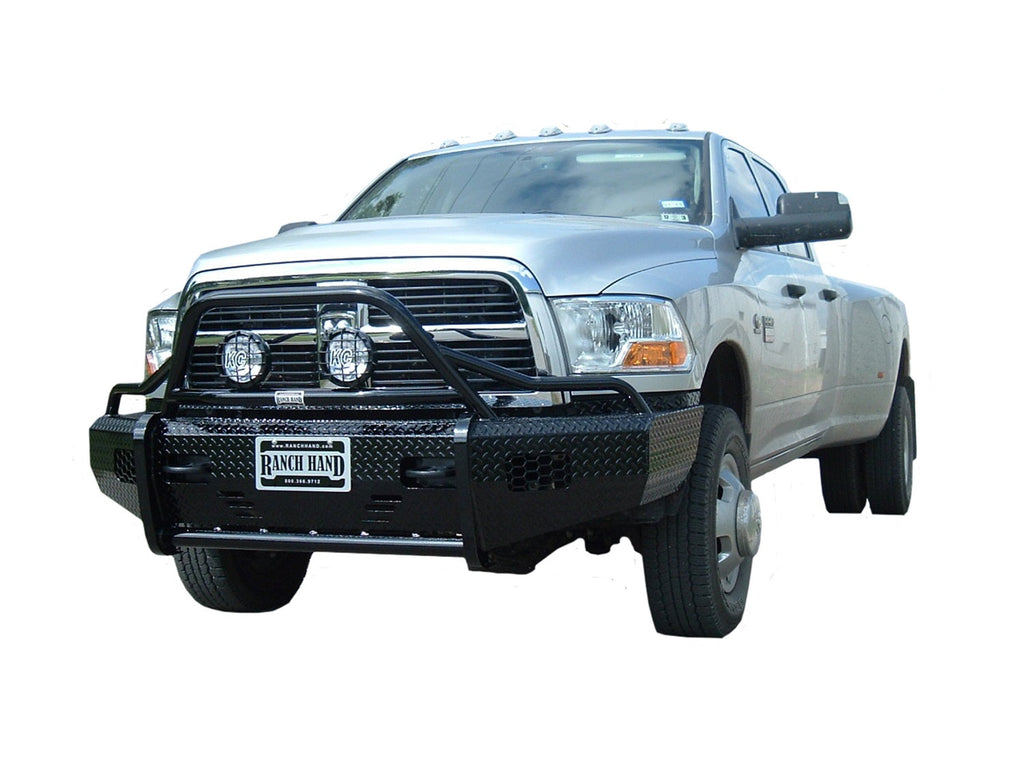 Ranch Hand BSD101BL1S Summit BullNose Series Front Bumper; Retains Factory Tow Hook And Fog Lights; - Truck Part Superstore