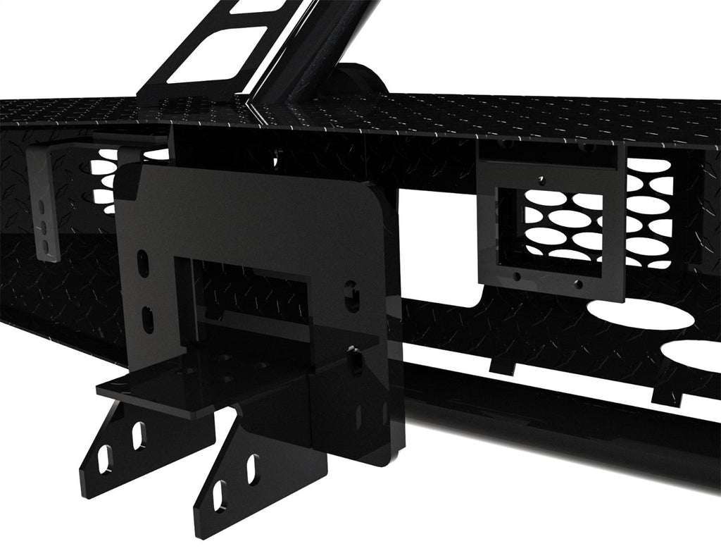 Ranch Hand BSF201BL1 Summit BullNose Series Front Bumper; Retains Factory Tow Hook; w/Camera Access; - Truck Part Superstore