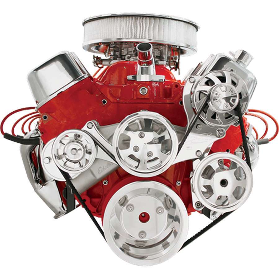BILLET SPECIALTIES 14225 Serp System BBC w/P/S No A/C