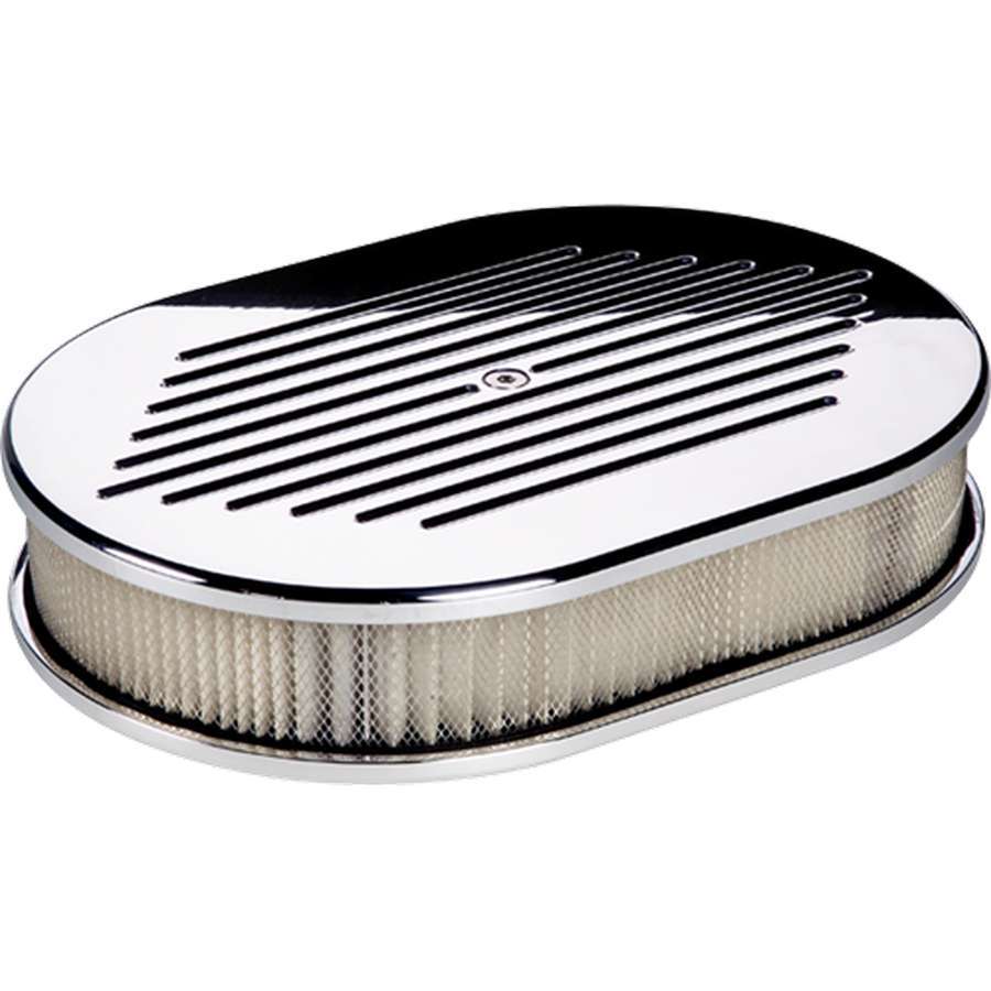 BILLET SPECIALTIES 15320 Small Oval Air Cleaner Ball Milled