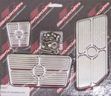 Load image into Gallery viewer, BILLET SPECIALTIES 198622 Universal Pedal Kits Grooved Polished