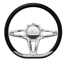 Load image into Gallery viewer, BILLET SPECIALTIES 29441 Steering Wheel 14in D-Shape Victory Polished