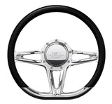 BILLET SPECIALTIES 29441 Steering Wheel 14in D-Shape Victory Polished