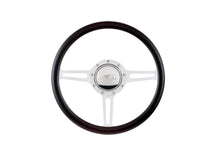 Load image into Gallery viewer, BILLET SPECIALTIES 30137 Steering Wheel 1/2 Wrap 14in Split Spoke