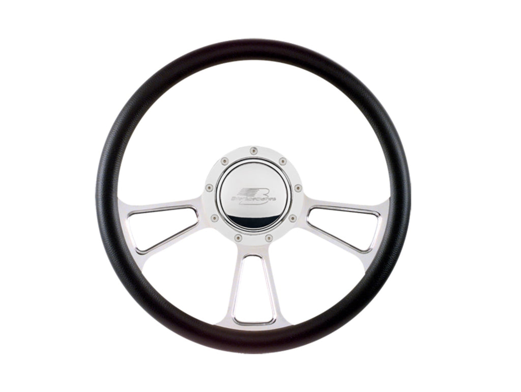 BILLET SPECIALTIES 30425 Half Wrap Steering Wheel -Vin Tech