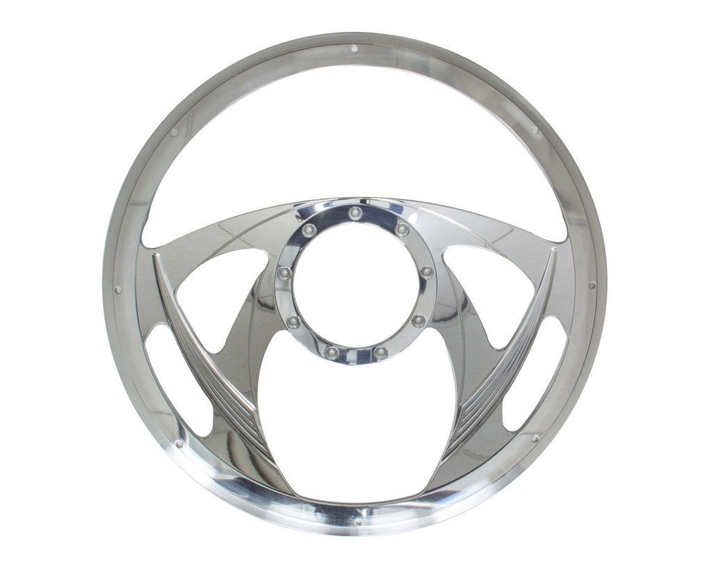 BILLET SPECIALTIES 30955 Sniper Half Wrap Steering Wheel