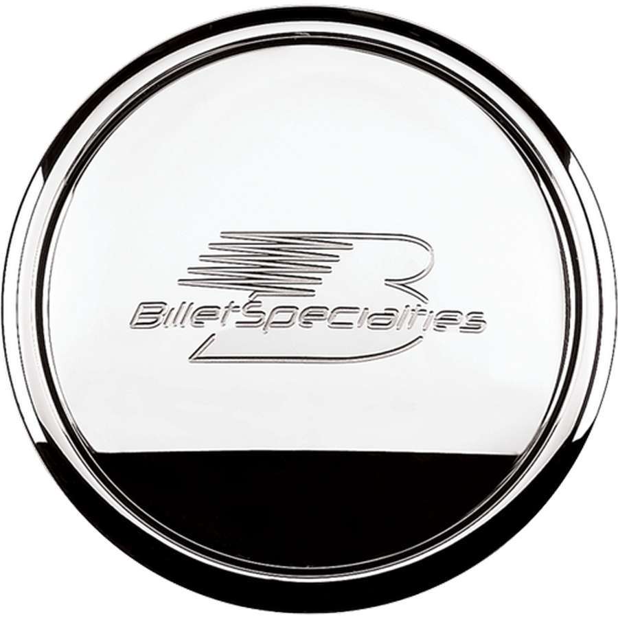 BILLET SPECIALTIES 32620 Polished Horn Button Billet Logo