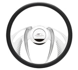 BILLET SPECIALTIES 34055 Steering Wheel Half Wrap 15.5in Psycho