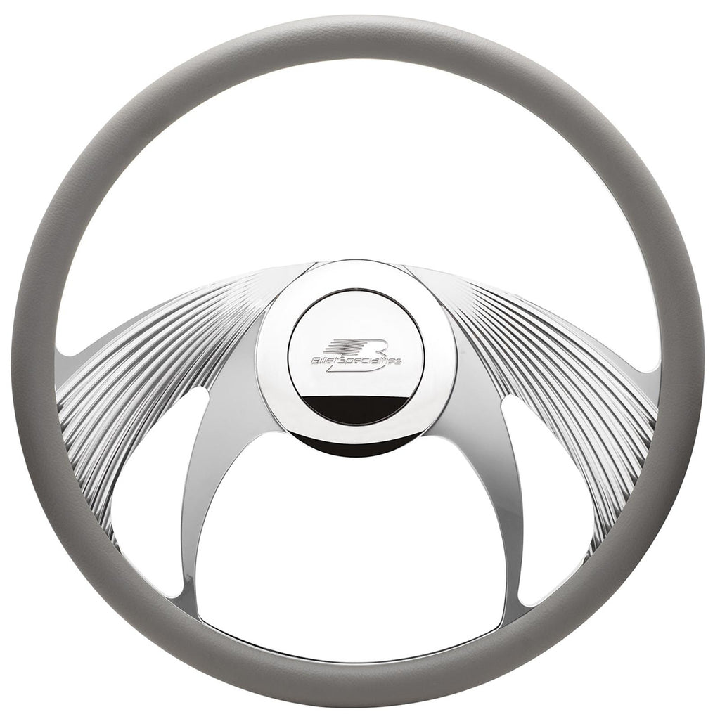 BILLET SPECIALTIES 34065 Steering Wheel Half Wrap 15.5in Phantom
