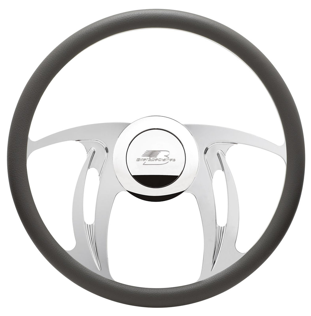 BILLET SPECIALTIES 34123 Steering Wheel Half Wrap 15.5in Hurricane