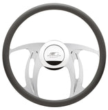 BILLET SPECIALTIES 34123 Steering Wheel Half Wrap 15.5in Hurricane