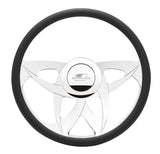 BILLET SPECIALTIES 34152 Steering Wheel Half Wrap 15.5in Twinspin