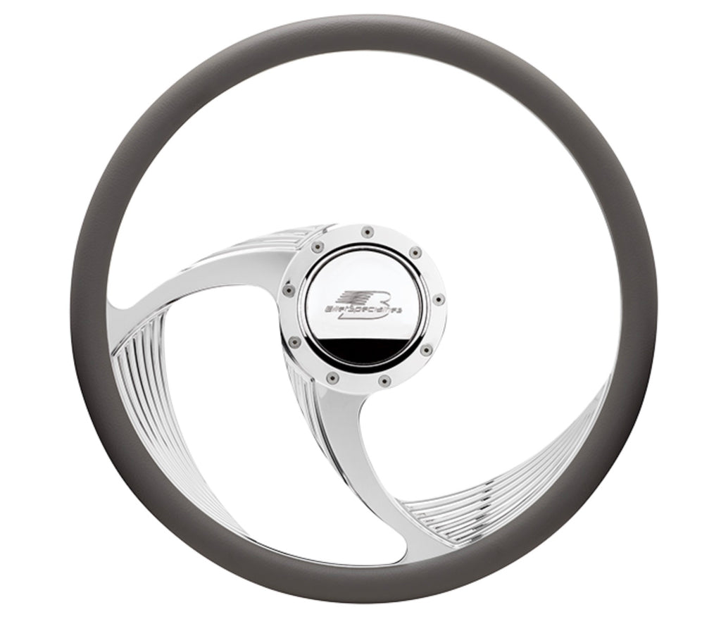 BILLET SPECIALTIES 34165 Steering Wheel Half Wrap 15.5in Spyder