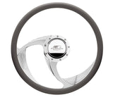 BILLET SPECIALTIES 34165 Steering Wheel Half Wrap 15.5in Spyder