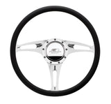 BILLET SPECIALTIES 34322 Steering Wheel Half Wrap 15.5in Stealth
