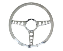 Load image into Gallery viewer, BILLET SPECIALTIES 34445 Half Wrap Billet Steerng Wheel 15.5in Outlaw