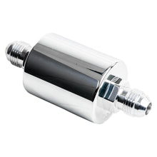 Load image into Gallery viewer, BILLET SPECIALTIES 42230 In Line Fuel Filter -6AN Ends Polished