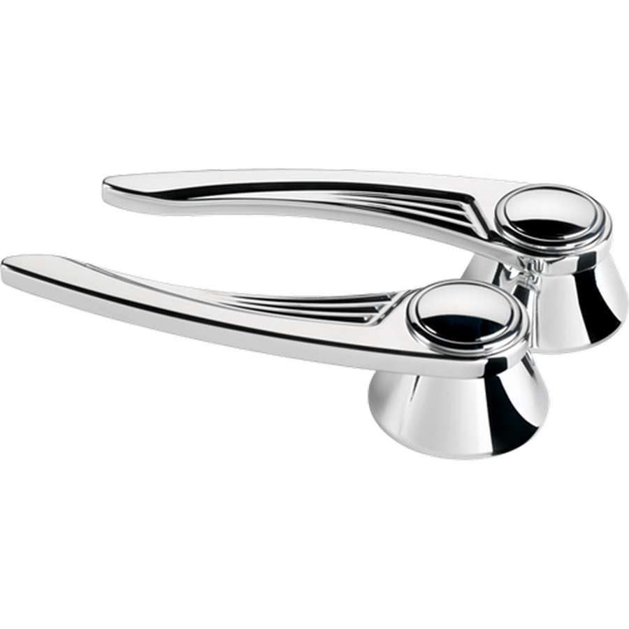 BILLET SPECIALTIES 45425 Door Handles Ball Milled GM Up To 1948