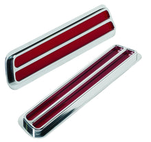 Load image into Gallery viewer, BILLET SPECIALTIES 61737 1969 Camaro Taillights Polished Slotted
