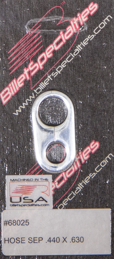 BILLET SPECIALTIES 68025 Hose Separator .440x.630 OD