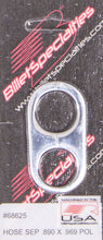 Load image into Gallery viewer, BILLET SPECIALTIES 68625 Hose Seperator .890x.969 Polished