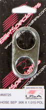 Load image into Gallery viewer, BILLET SPECIALTIES 68725 Hose Separator.906x1.015 -Polished