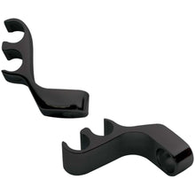 Load image into Gallery viewer, BILLET SPECIALTIES 69782 2 Wire Separator Valve Cover Mount Black Pair
