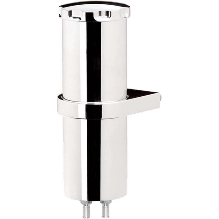 BILLET SPECIALTIES 77109 Over Flow Tank 8.75in Smooth w/Bracket