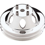 BILLET SPECIALTIES 78120 SBC/BBC 2 GRV WP Pulley For LWP Polished