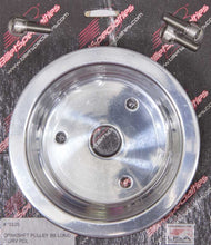 Load image into Gallery viewer, BILLET SPECIALTIES 79220 BBC 2 GRV Crank Pulley LWP Polished