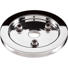 Load image into Gallery viewer, BILLET SPECIALTIES 81120 Polished SBC 1 Groove Lower Pulley