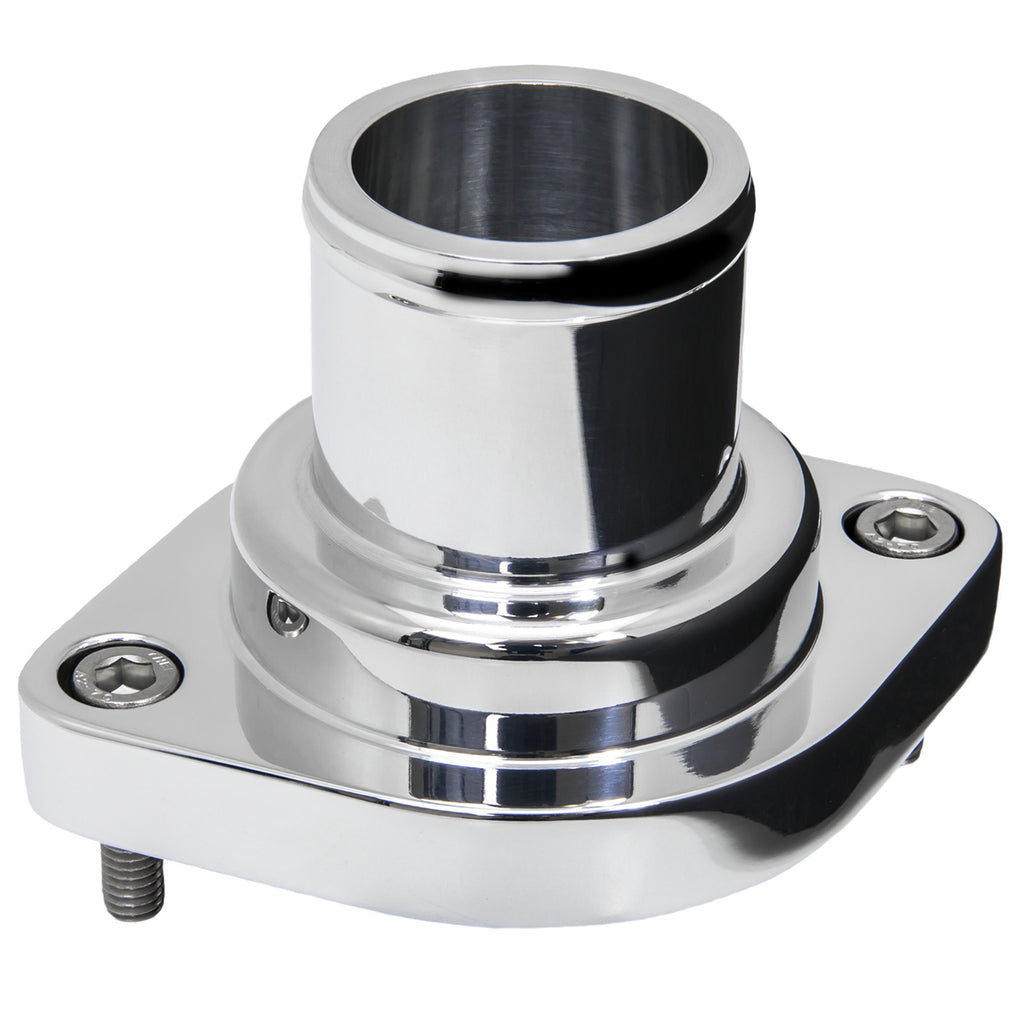 BILLET SPECIALTIES 90135 Thermostat Housing Strai ght LS 10-Up Polished