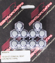Load image into Gallery viewer, BILLET SPECIALTIES 999974 1/2-20 ET Conical Seat Lug Nuts 10 Pack