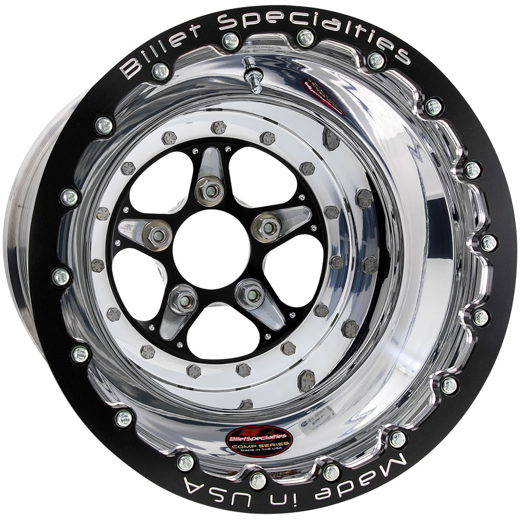 BILLET SPECIALTIES BCSBL035106545 COMP 5 Wheel SBL 15x10 4.5in Backspace