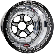 Load image into Gallery viewer, BILLET SPECIALTIES BCSBL035106545 COMP 5 Wheel SBL 15x10 4.5in Backspace