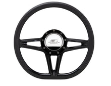 Load image into Gallery viewer, BILLET SPECIALTIES BLK29441 Steering Wheel 14in D-Shape Victory Black