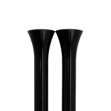 Load image into Gallery viewer, BILLET SPECIALTIES BLK45910 Door Lock Knobs Smooth Black Pair