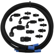 Load image into Gallery viewer, BILLET SPECIALTIES BLK77900 Hose Kit Power Steering w/Remote Reservoir