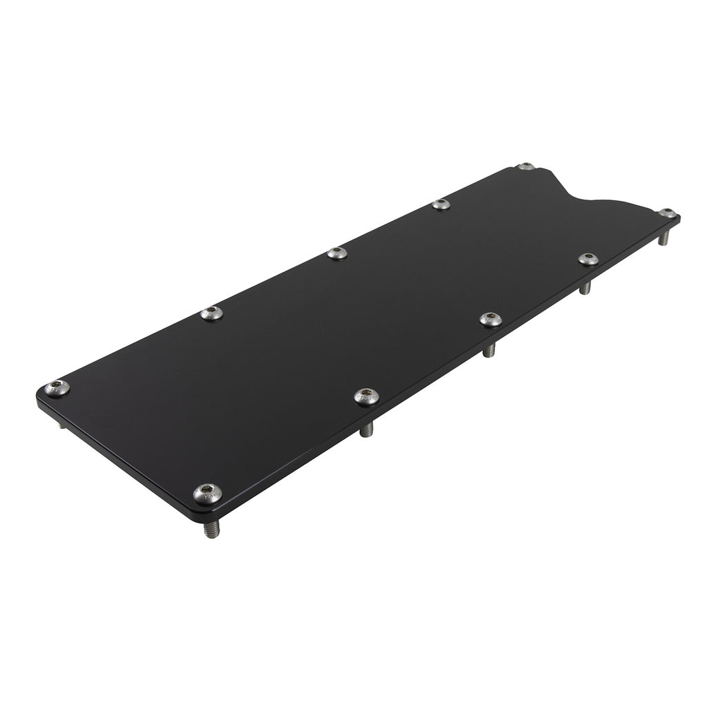 BILLET SPECIALTIES BLK95053 Valley Cover Plate LS3 Plain Black