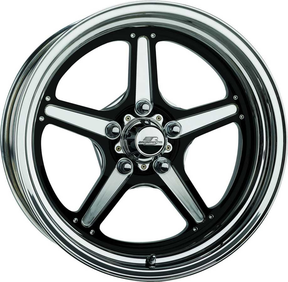 BILLET SPECIALTIES BRS035106145N Street Lite Black Wheel 15x10 4.5in BS