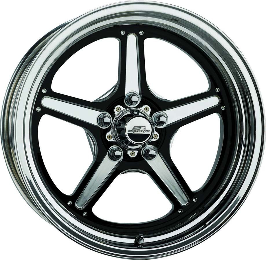 BILLET SPECIALTIES BRS035406122N Street Lite Black Wheel 15x4 2.25in BS
