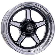 Load image into Gallery viewer, BILLET SPECIALTIES BRS23540L6516 Street Lite Black Wheel 15X4 1.625IN BS