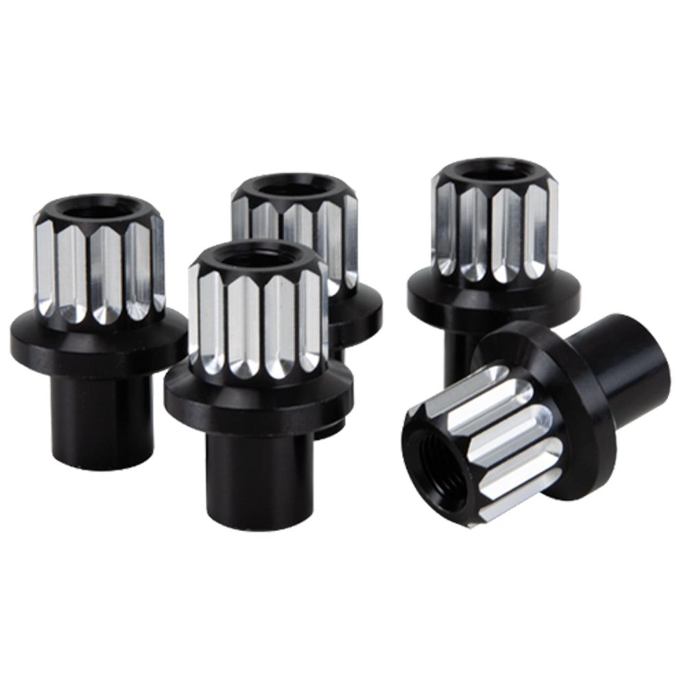 BILLET SPECIALTIES LNRMS122075 Race Lug Nuts 5 Pack 1/2-20 x 3/4in