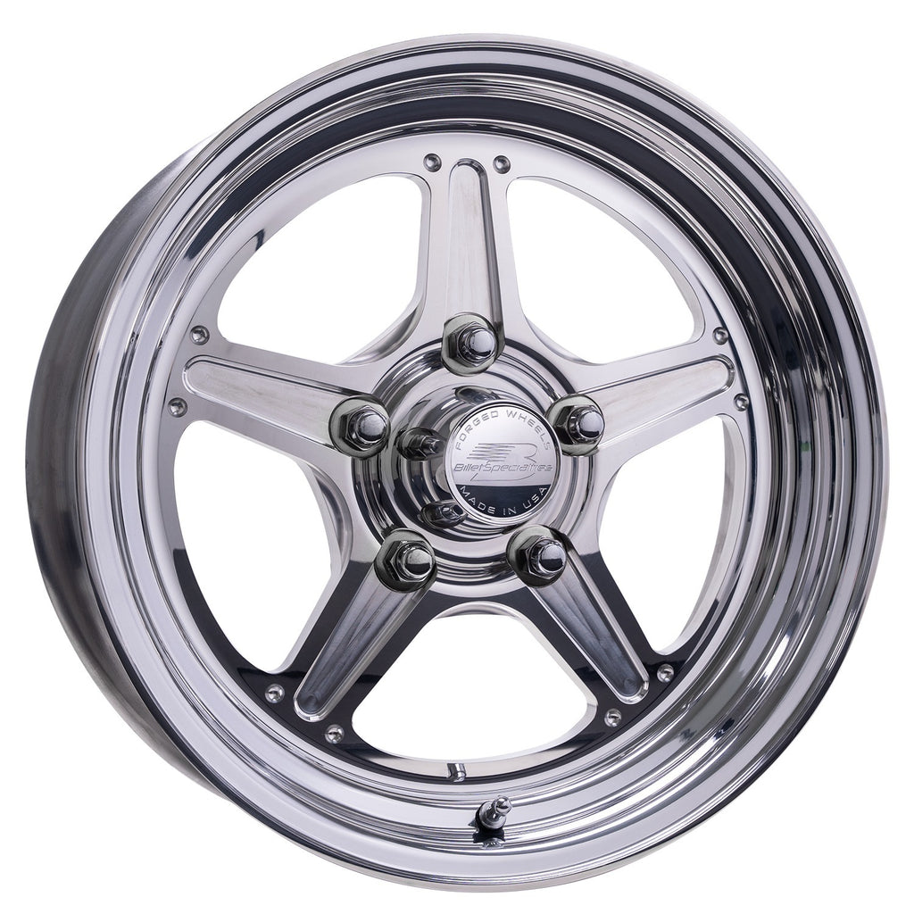 BILLET SPECIALTIES RS23580L6145 Street Lite Wheel Pol. 15x8 4.5in Backspace